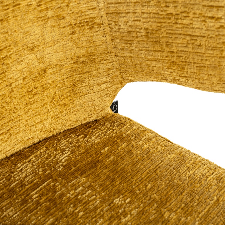 Sedia tessuto ignifugo senape - immagine 8