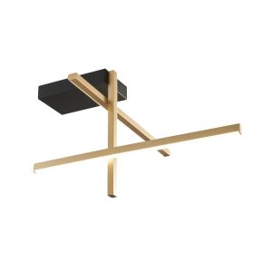 Plafoniera Led Edge Oro