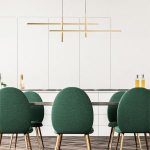 Sospensione led Edge Oro