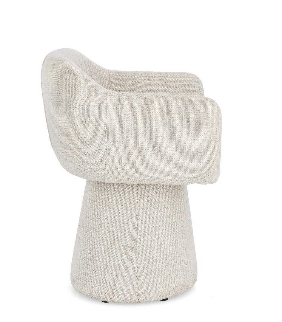 Poltrona Girevole Loft ghiaccio - immagine 6