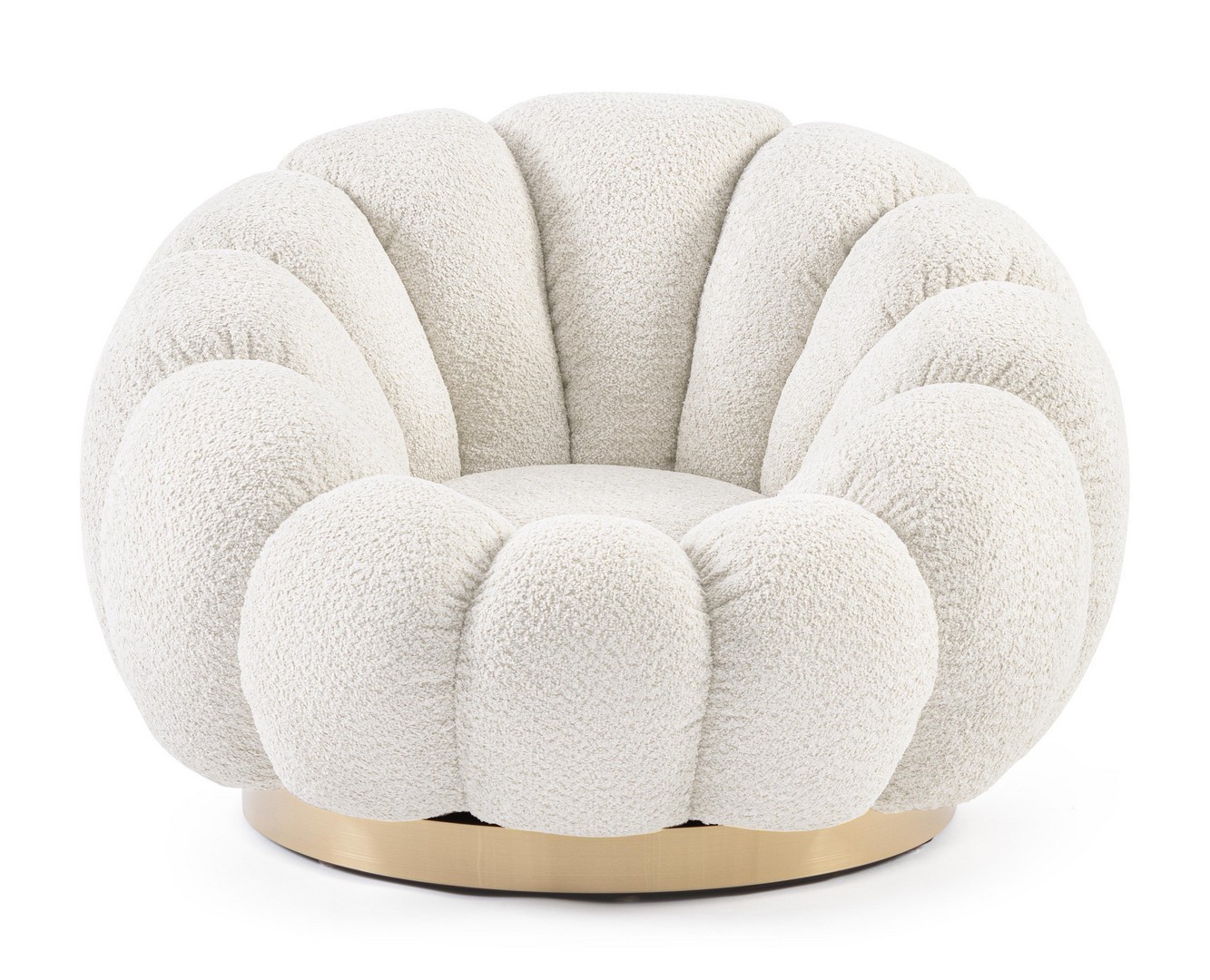 Poltrona Girevole fiore natural - immagine 6