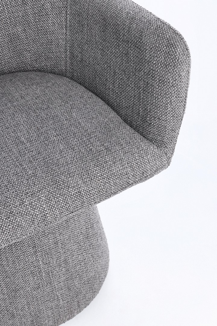 Poltrona Girevole Loft grigio - immagine 4