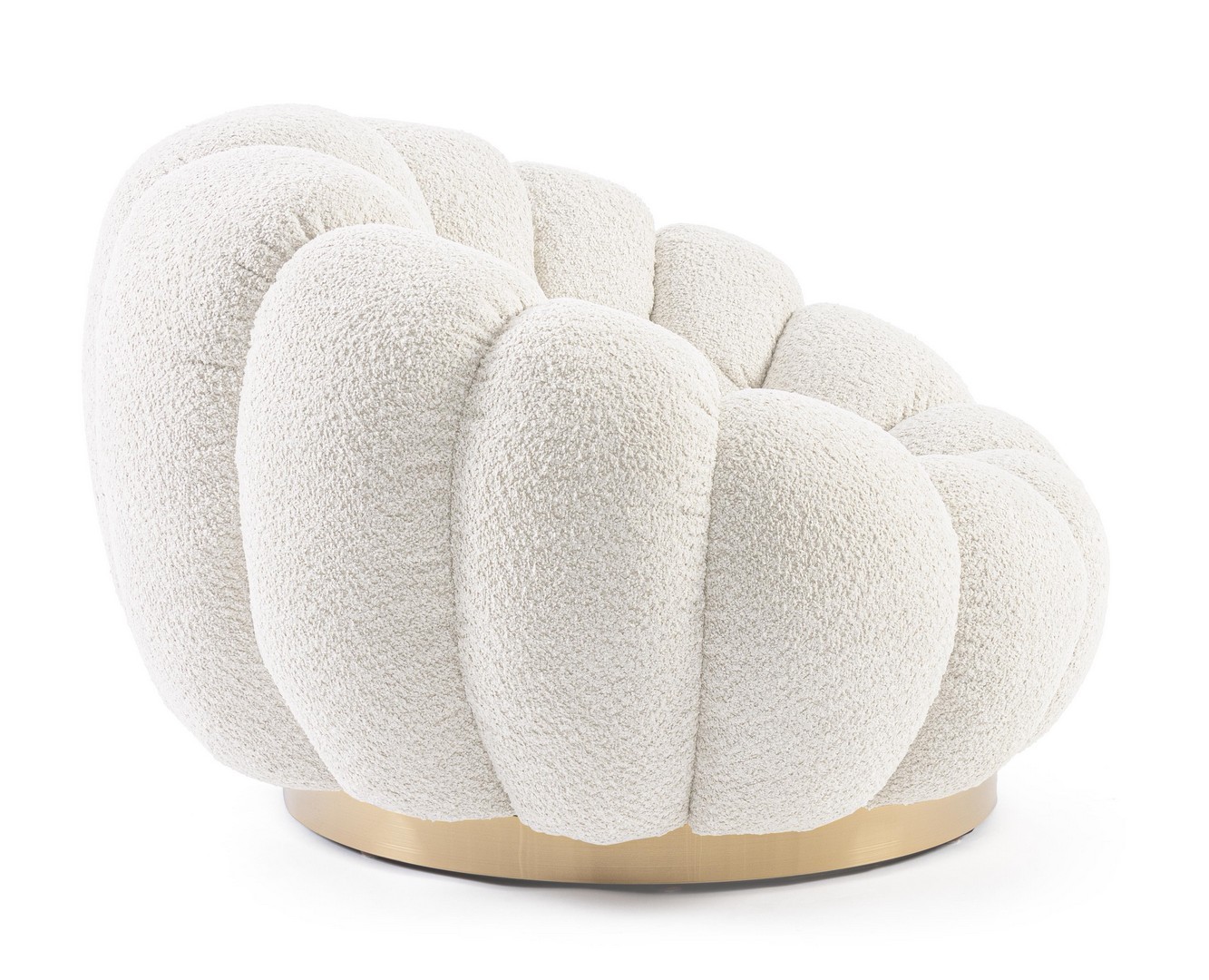 Poltrona Girevole fiore natural - immagine 4