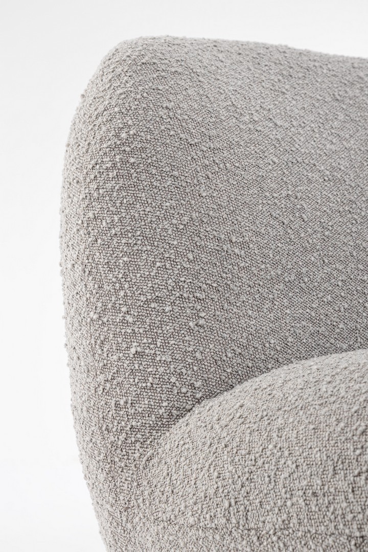 Poltrona girevole Marge grigio - immagine 4