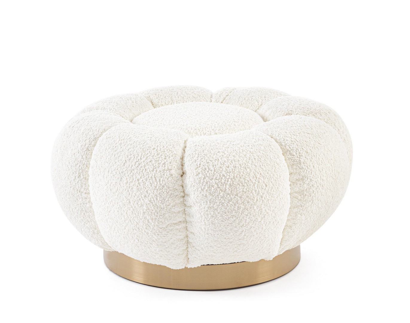 Pouf fiore bianco - immagine 3