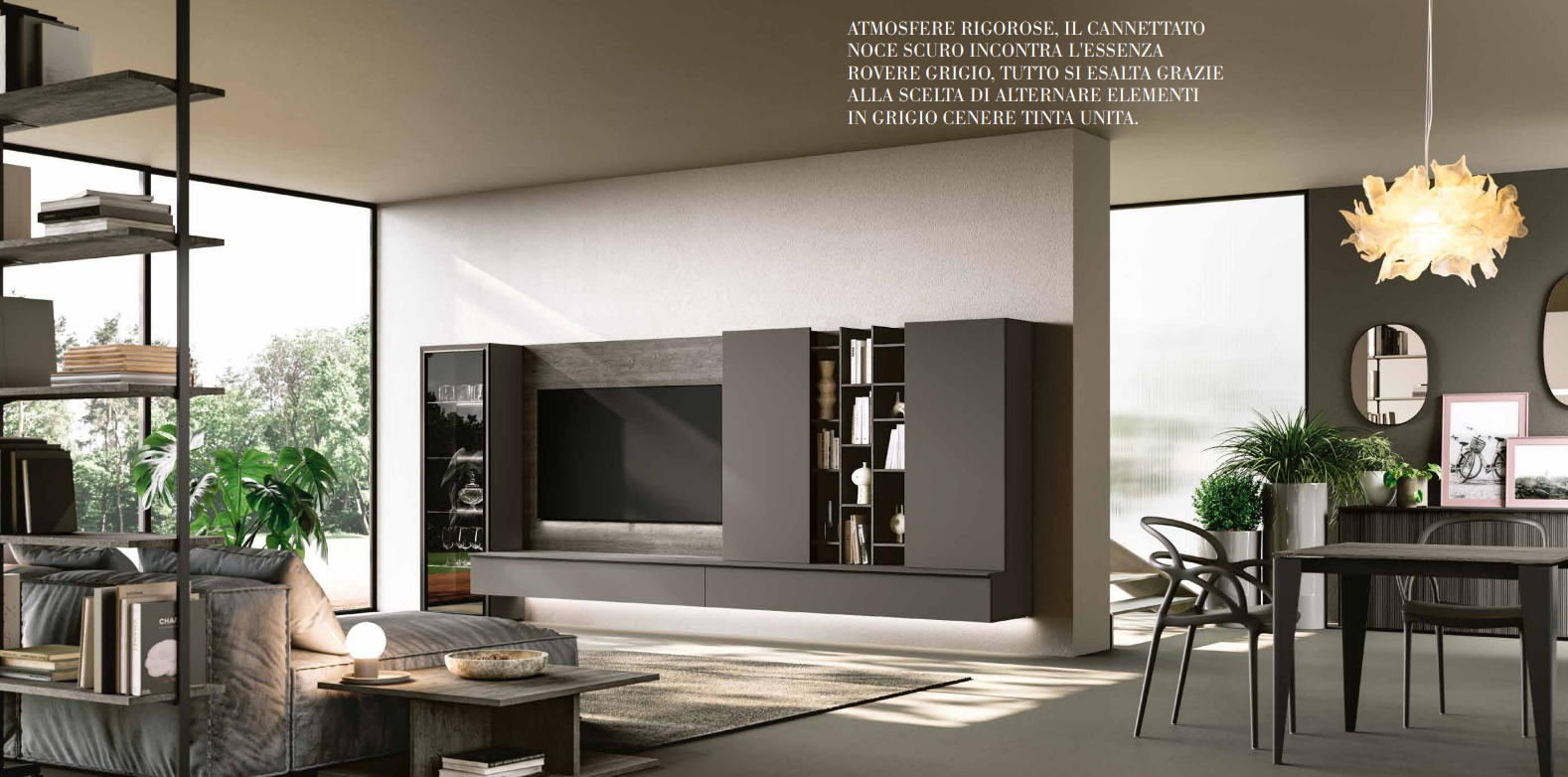 Living componibile e personalizzabile Metropolitan