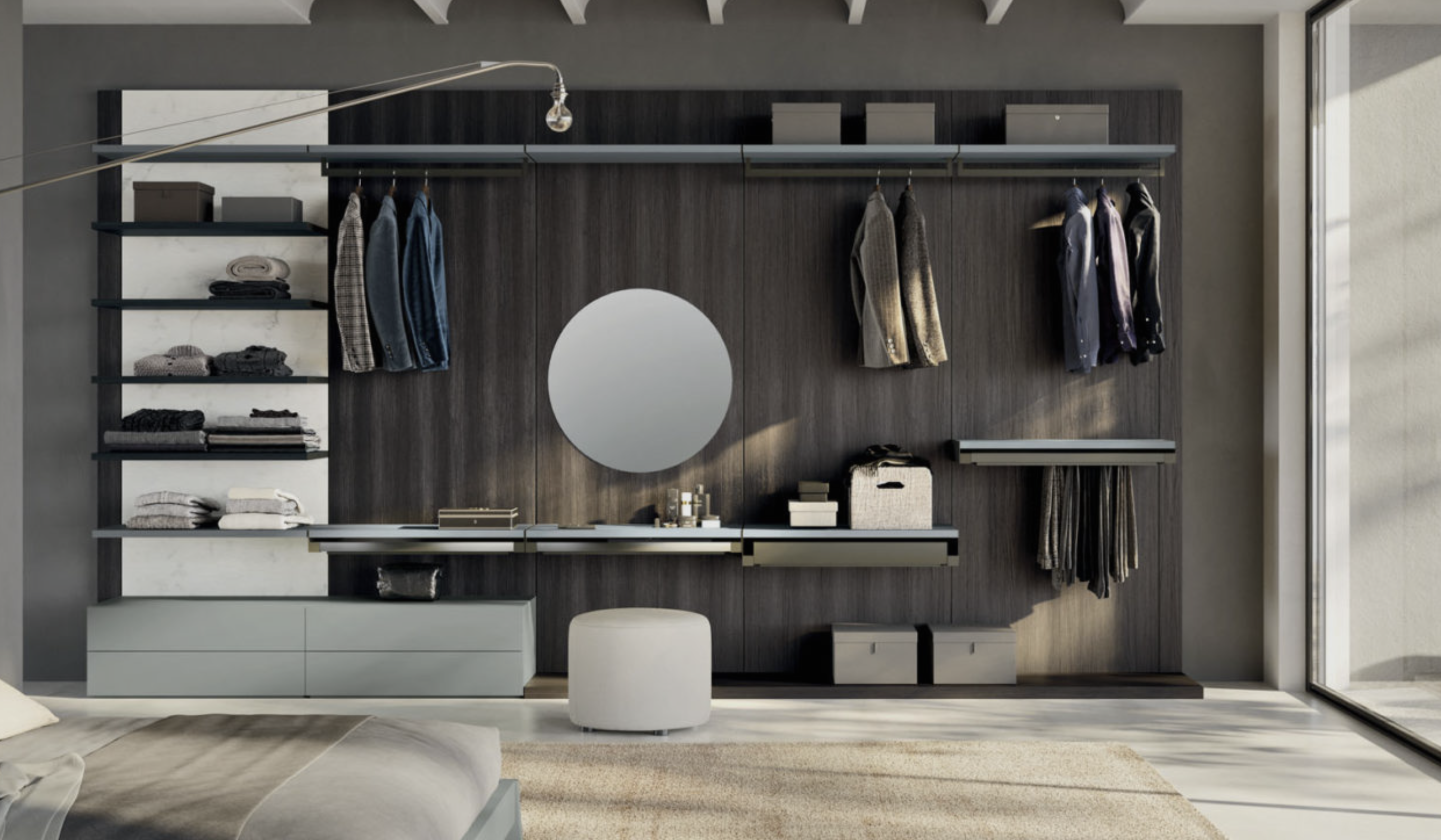 cabina armadio boiserie