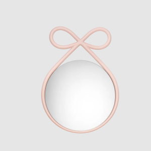 Specchio Fiocco Rosa D55cm