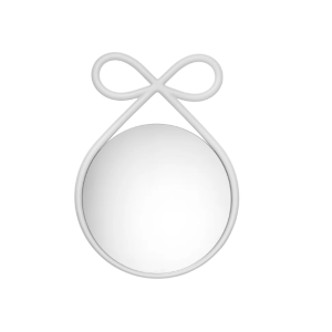Specchio Fiocco Bianco D55cm