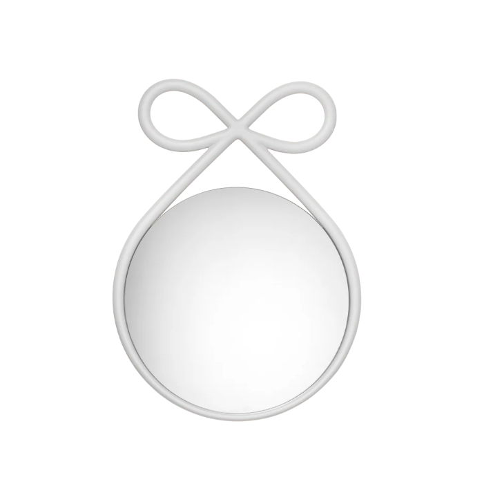 Specchio Fiocco Bianco D55cm