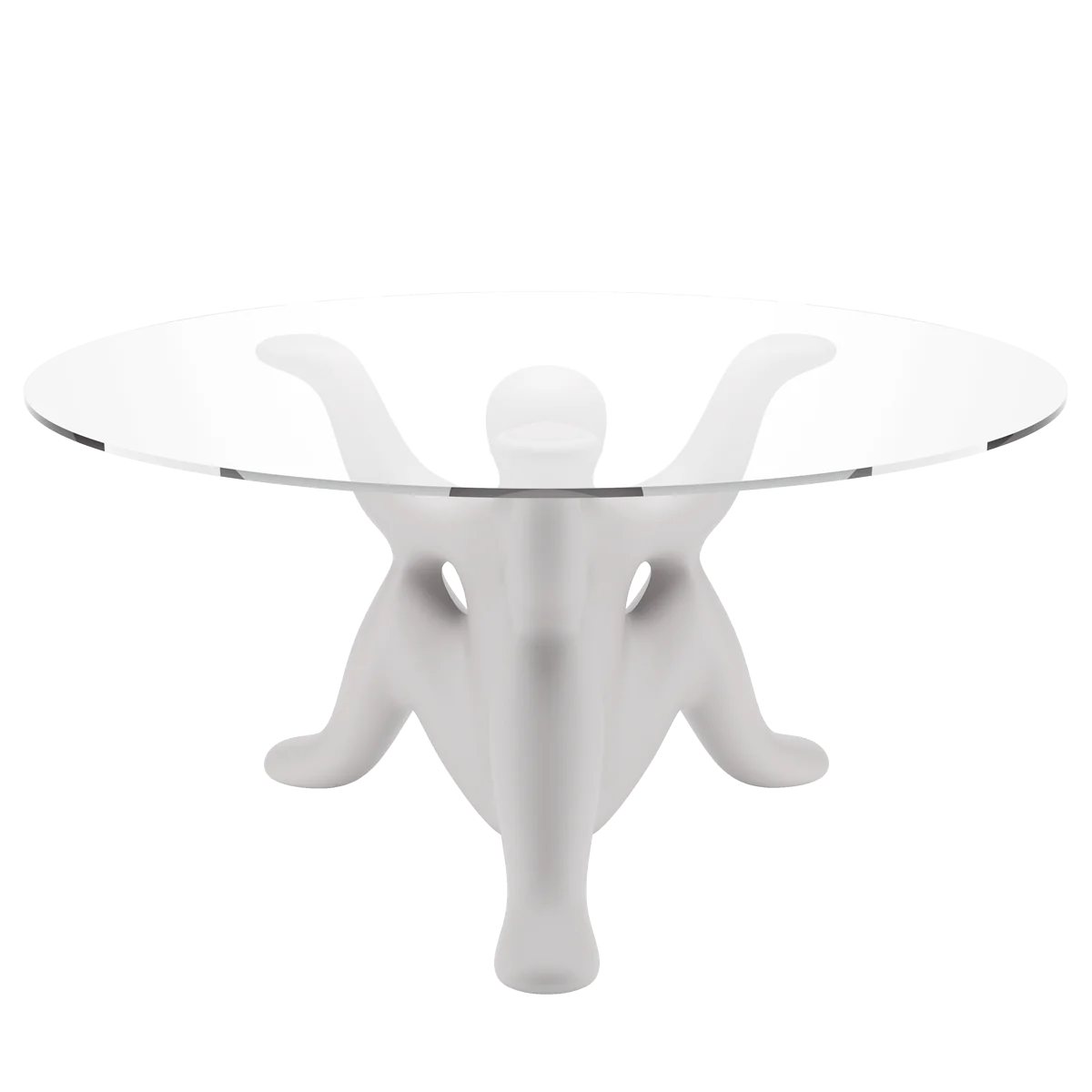 Tavolo tondo help bianco - immagine 3