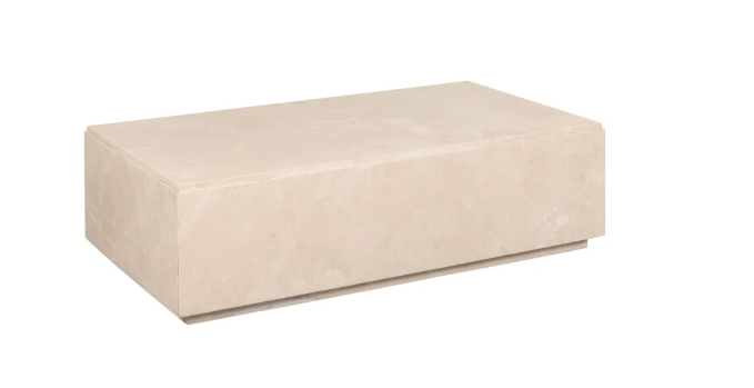 tavolino rectangu marmo