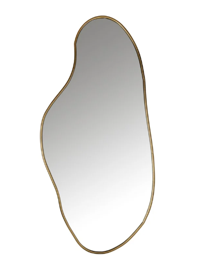 Specchio oro spazzolato