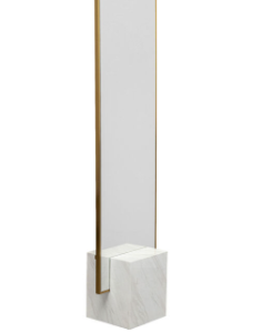 Specchio da terra oro