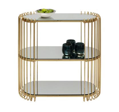 consolle oro lucido 81 cm - immagine 5