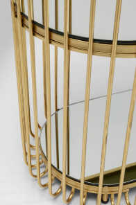 consolle oro lucido 81 cm - immagine 3