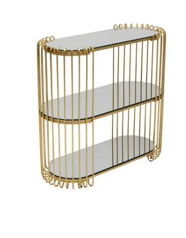 consolle oro lucido 81 cm