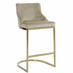 Sgabello amyr velluto
