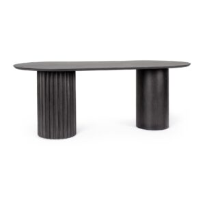 Tavolo Bizzorissa Nero 200x90xh76cm