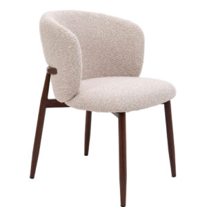 Sedia Amaliante Noce/Beige