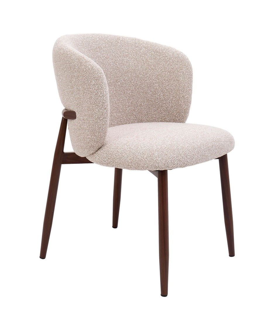 Sedia Amaliante Noce/Beige