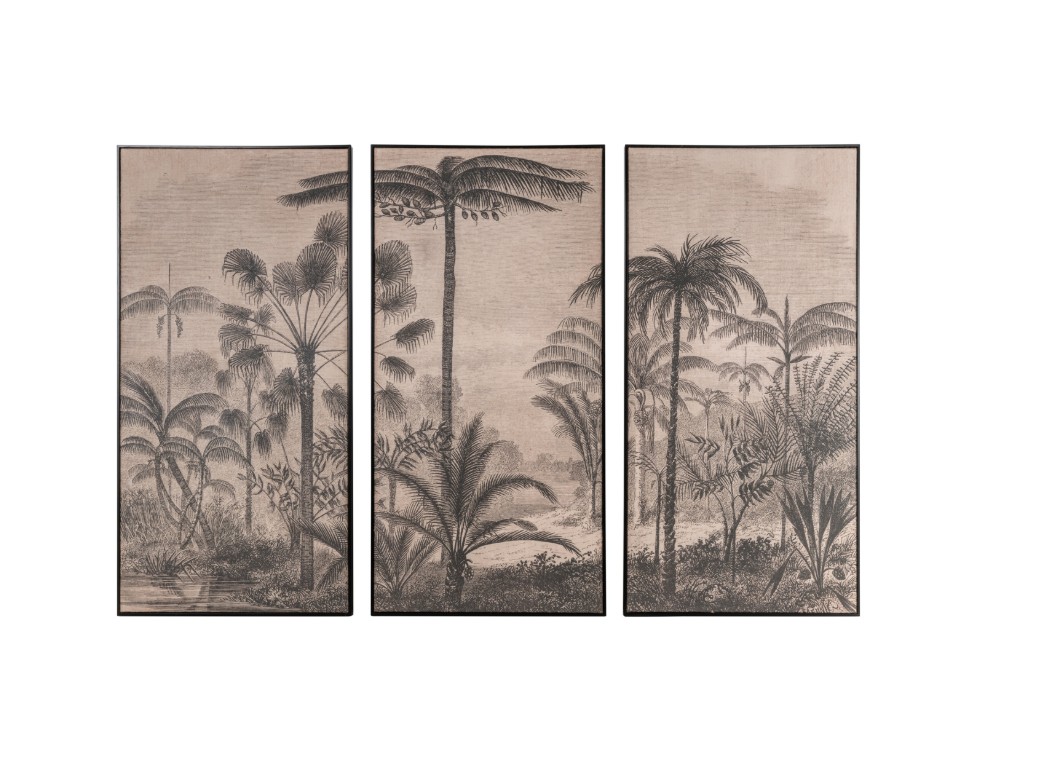 WALL ART RHAPSODY BROWN