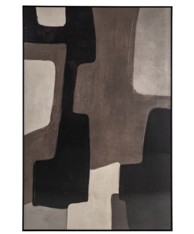 WALL ART MIRAGE BROWN LEFT 2.0
