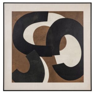 WALL ART EUPHORIA BROWN