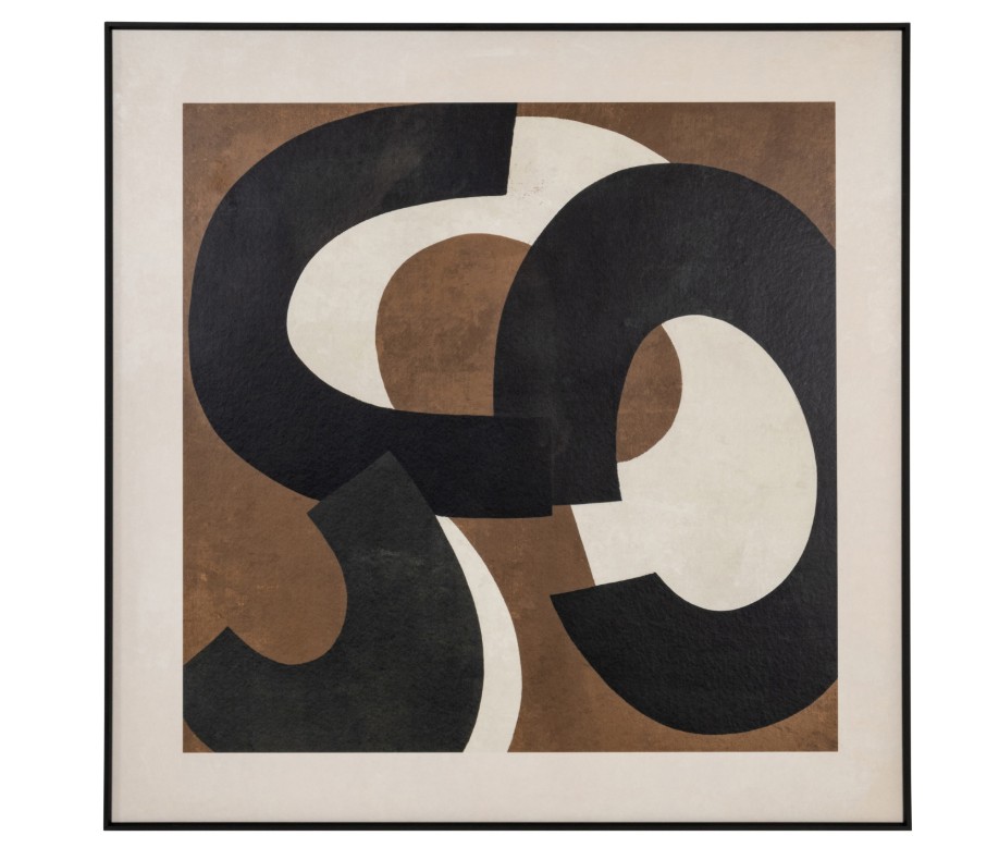 WALL ART EUPHORIA BROWN