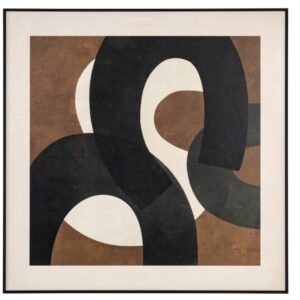 WALL ART EUPHORIA BROWN 2.0