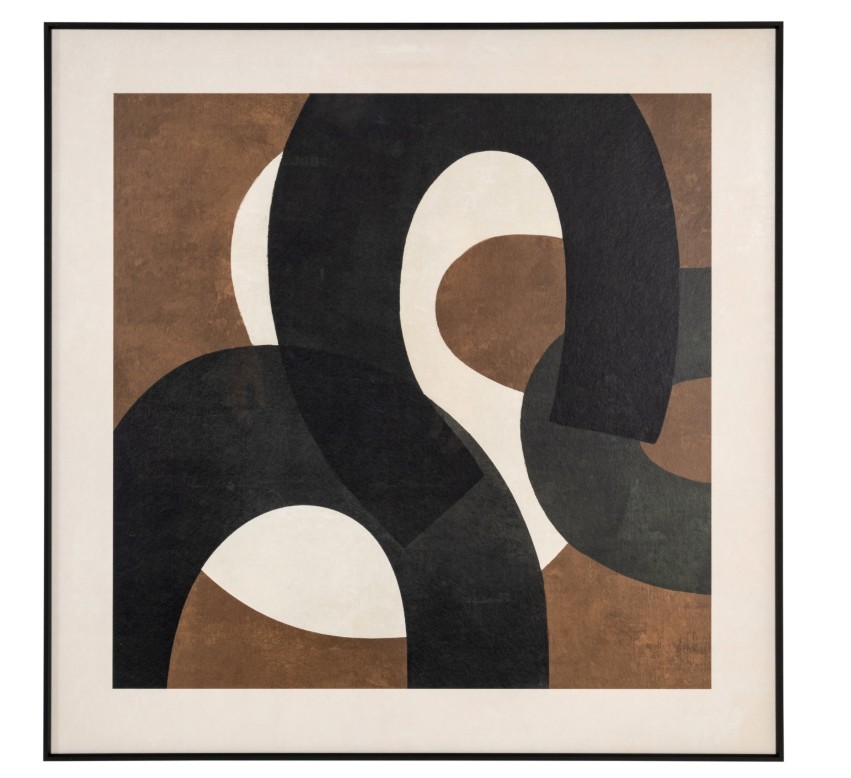 WALL ART EUPHORIA BROWN 2.0