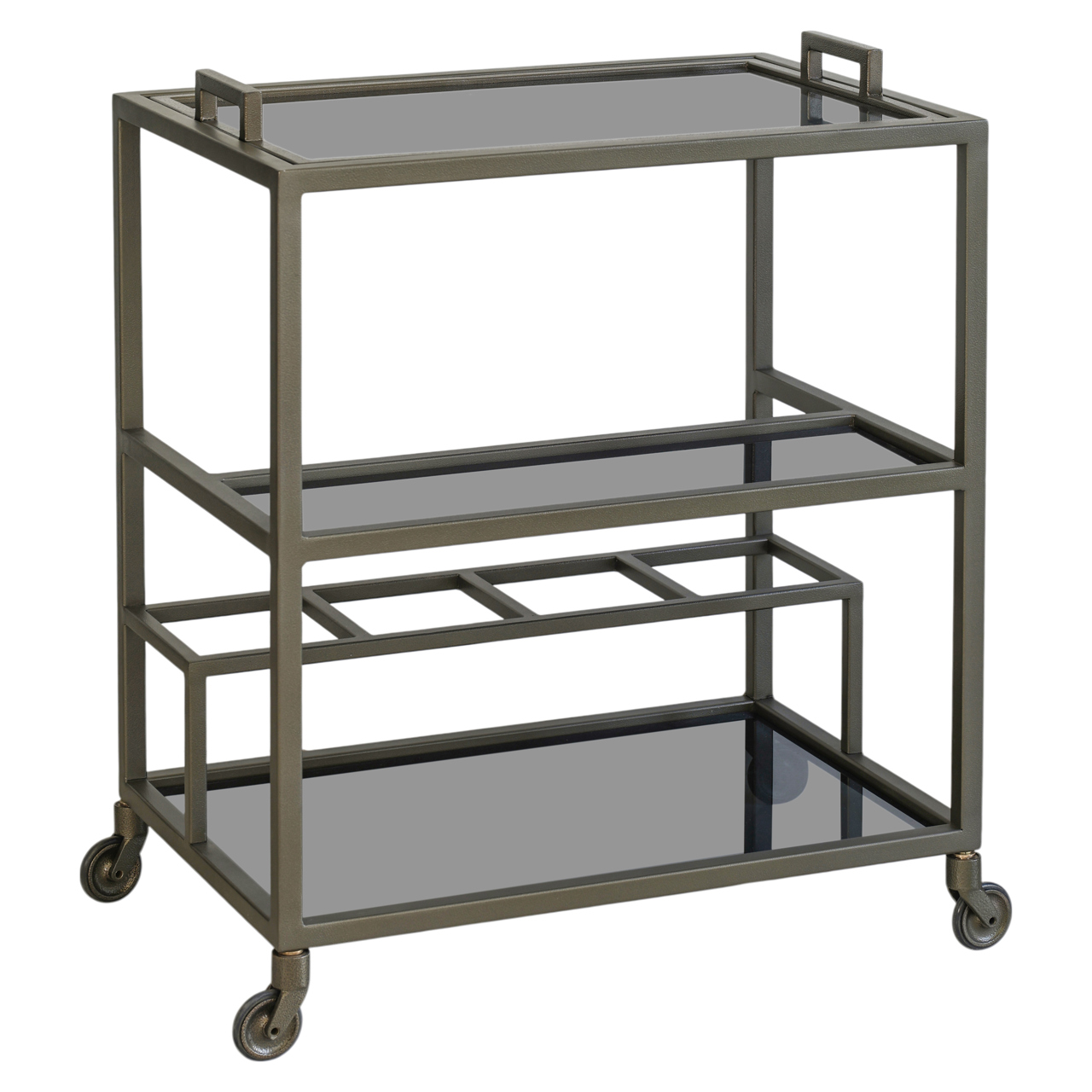 Carrello Ruinart ottone antico